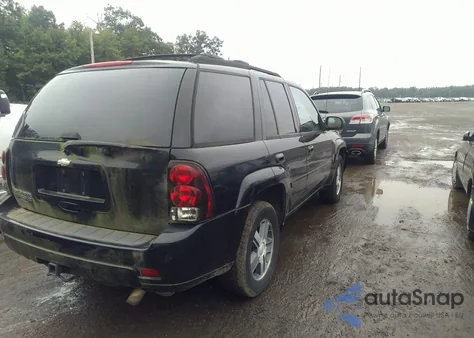 2007 Chevrolet Trailblazer Lt из США, поврежденный, VIN 1GNDT13SX72253439